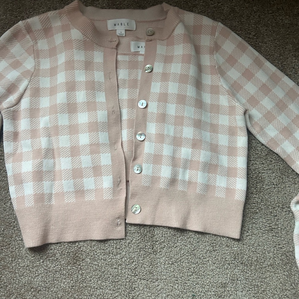 Sweater and tank top set